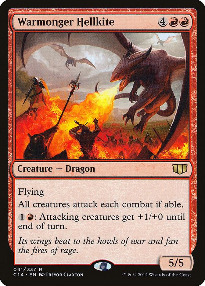 Warmonger Hellkite 41 (Commander 2014)  | Good Games Adelaide SA