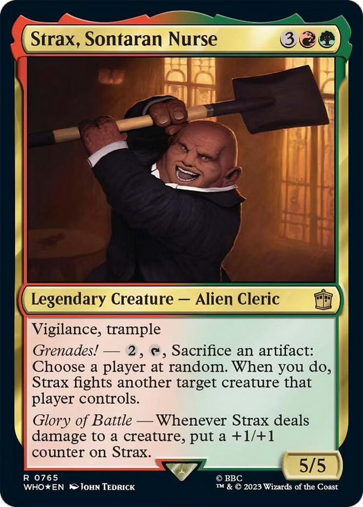 Strax, Sontaran Nurse (Surge Foil) [Doctor Who] | Good Games Adelaide SA
