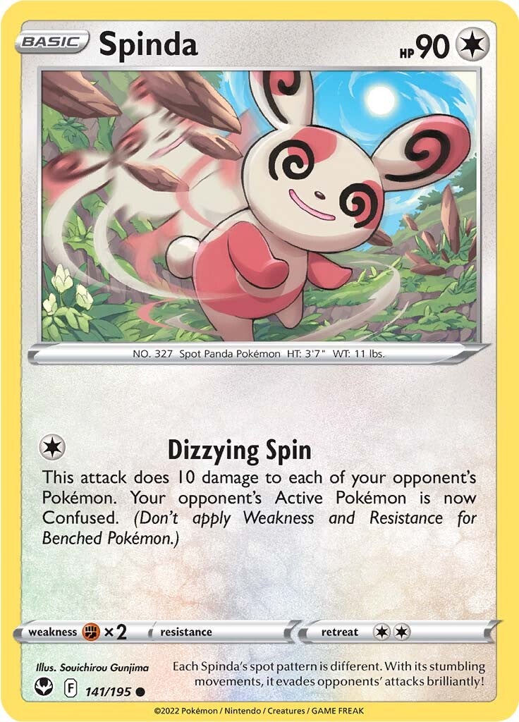Spinda (141/195) [Sword & Shield: Silver Tempest] | Good Games Adelaide SA