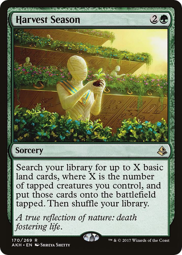 Harvest Season 170 (Amonkhet)  - Foil | Good Games Adelaide SA