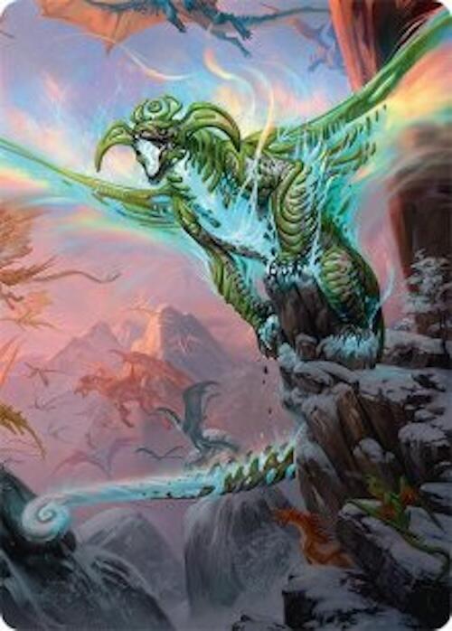 Ureni of the Unwritten Art Card 51 54 51 (Art Series: Tarkir: Dragonstorm)  | Good Games Adelaide SA