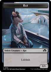 Rat // Energy Reserve Double-Sided Token [Modern Horizons 3 Tokens] | Good Games Adelaide SA