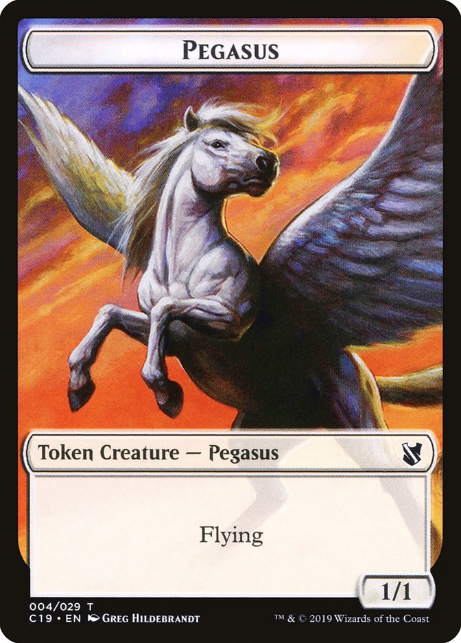 Pegasus [Commander 2019 Tokens] | Good Games Adelaide SA