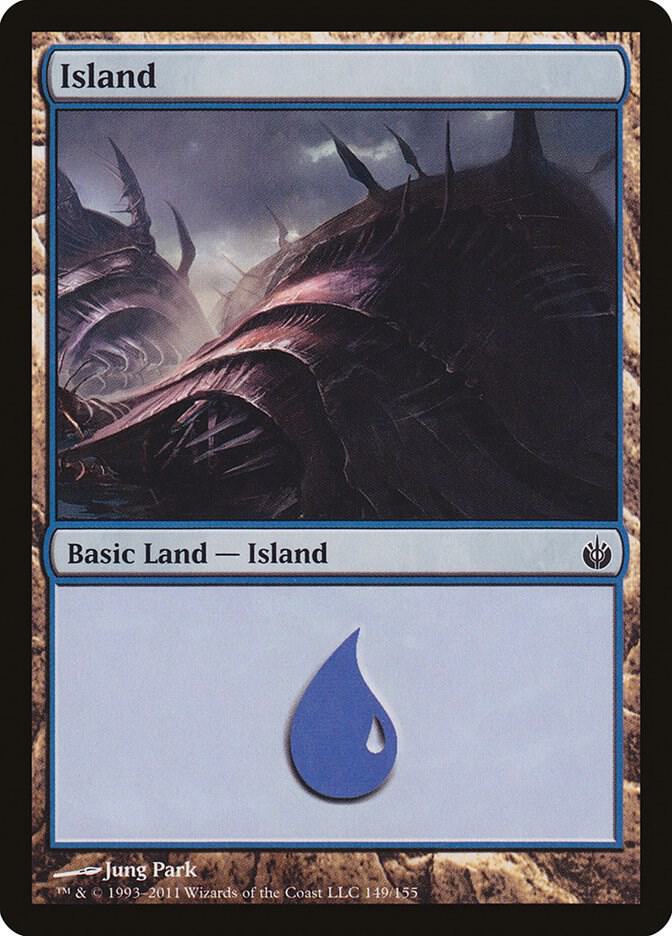 Island 149 (Mirrodin Besieged)  - Foil | Good Games Adelaide SA