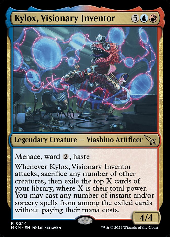Kylox, Visionary Inventor 214 (Murders at Karlov Manor)  - Foil | Good Games Adelaide SA