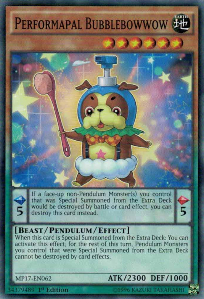 Performapal Bubblebowwow [MP17-EN062] Common | Good Games Adelaide SA