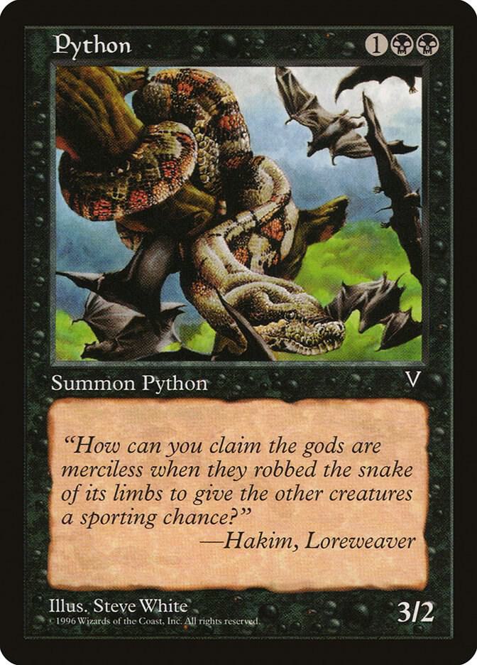Python  (Visions)  | Good Games Adelaide SA