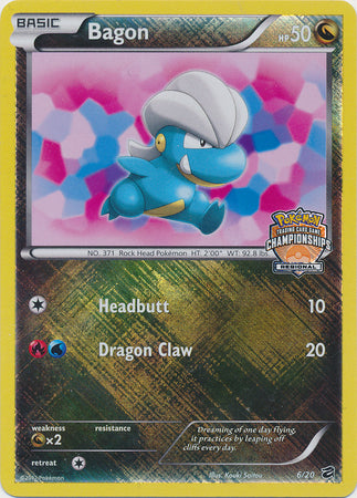 Bagon (6/20) (Regional Championship) [Black & White: Dragon Vault] | Good Games Adelaide SA