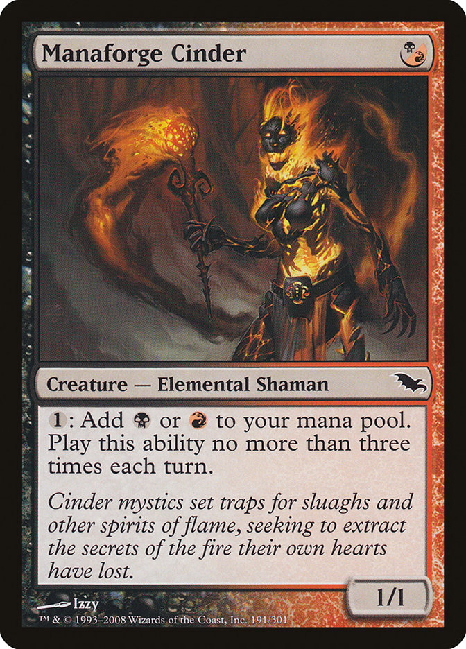 Manaforge Cinder 191 (Shadowmoor)  - Foil | Good Games Adelaide SA