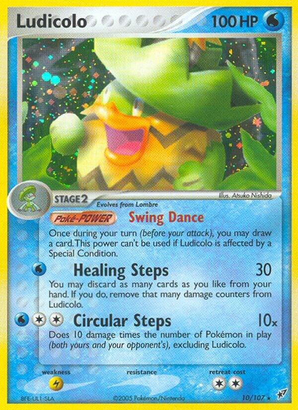 Ludicolo 010 107 10/107 (Deoxys)  | Good Games Adelaide SA