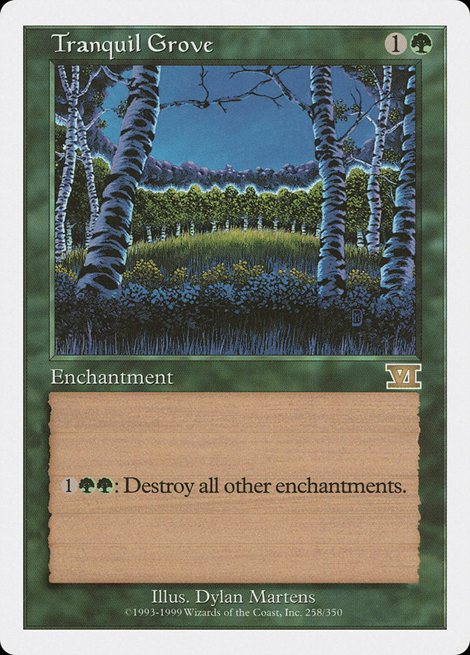 Tranquil Grove 258 (Classic Sixth Edition)  | Good Games Adelaide SA