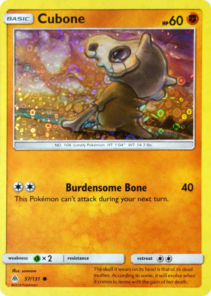 Cubone General Mills Promo 057/131 (Miscellaneous Cards & Products)  - Holofoil | Good Games Adelaide SA
