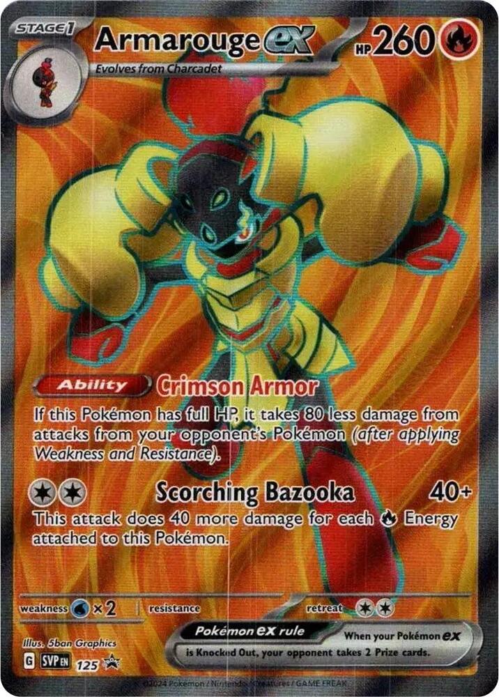 Armarouge ex 125 (SV: Scarlet & Violet Promo Cards)  - Holofoil | Good Games Adelaide SA