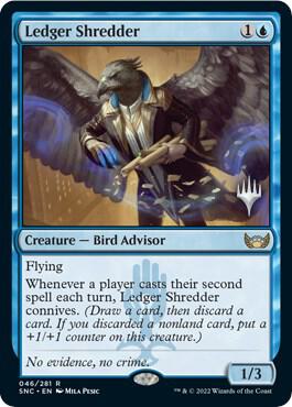 Ledger Shredder 46 (Promo Pack: Streets of New Capenna)  - Foil | Good Games Adelaide SA