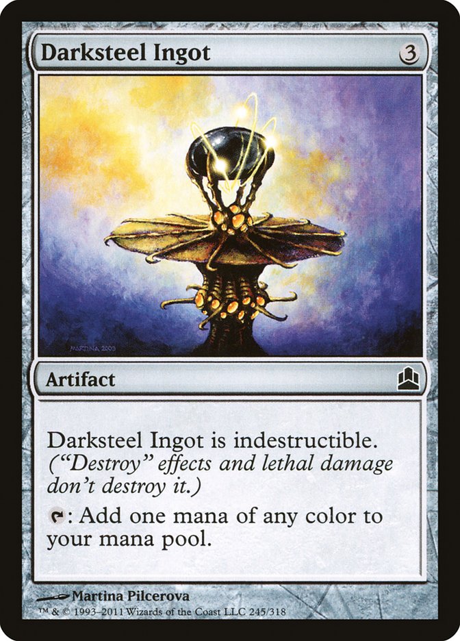 Darksteel Ingot [Commander 2011] | Good Games Adelaide SA