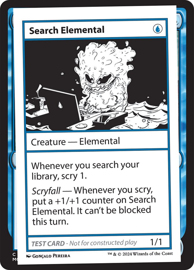 Search Elemental  (Mystery Booster 2 Playtest Cards)  | Good Games Adelaide SA