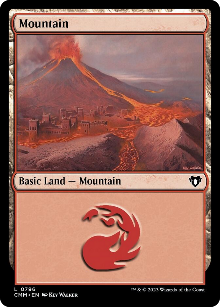 Mountain (796) [Commander Masters] | Good Games Adelaide SA