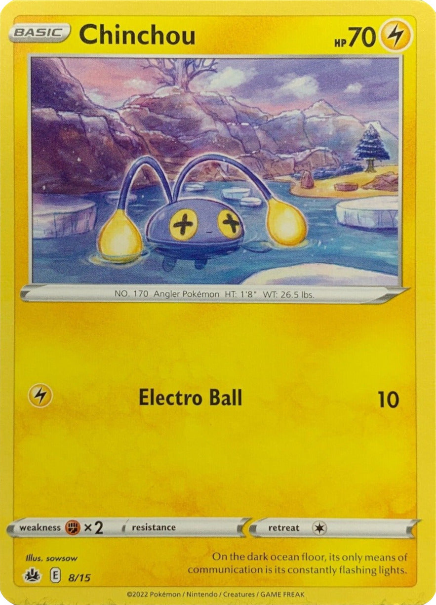 Chinchou (8/15) [McDonald's Promos: Match Battle] | Good Games Adelaide SA