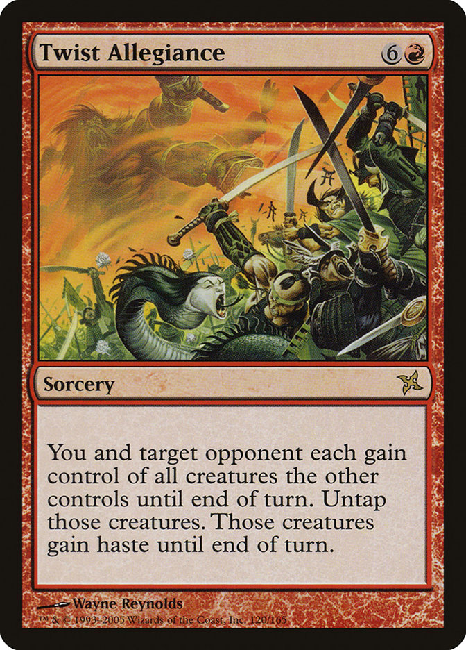 Twist Allegiance 120 (Betrayers of Kamigawa)  - Foil | Good Games Adelaide SA