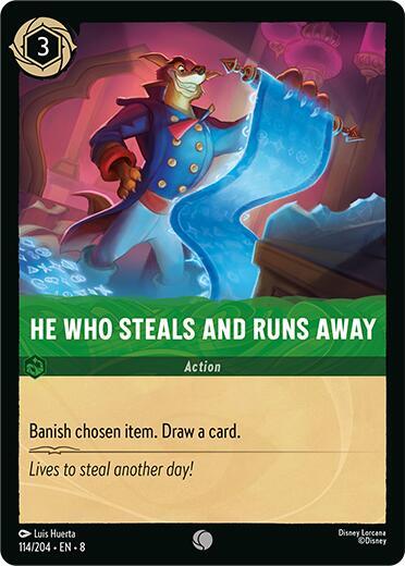 He Who Steals And Runs Away 114/204 (Reign of Jafar)  | Good Games Adelaide SA