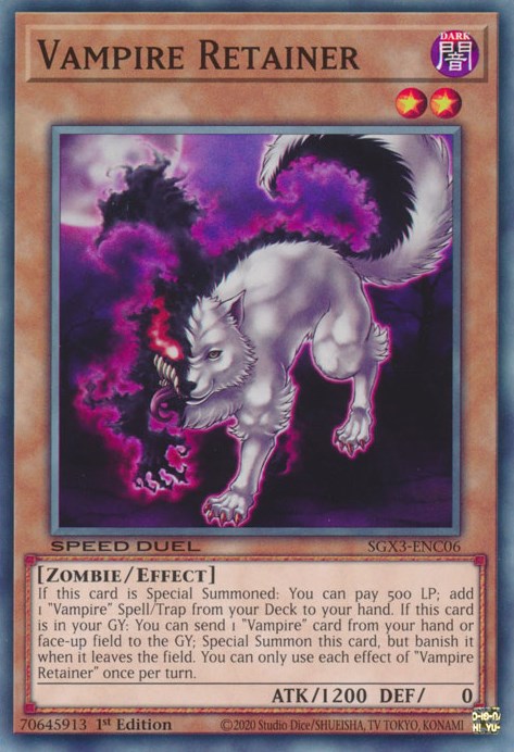 Vampire Retainer [SGX3-ENC06] Common | Good Games Adelaide SA