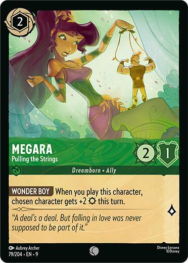 Megara Pulling the Strings 79/204 (Fabled)  - Cold Foil | Good Games Adelaide SA