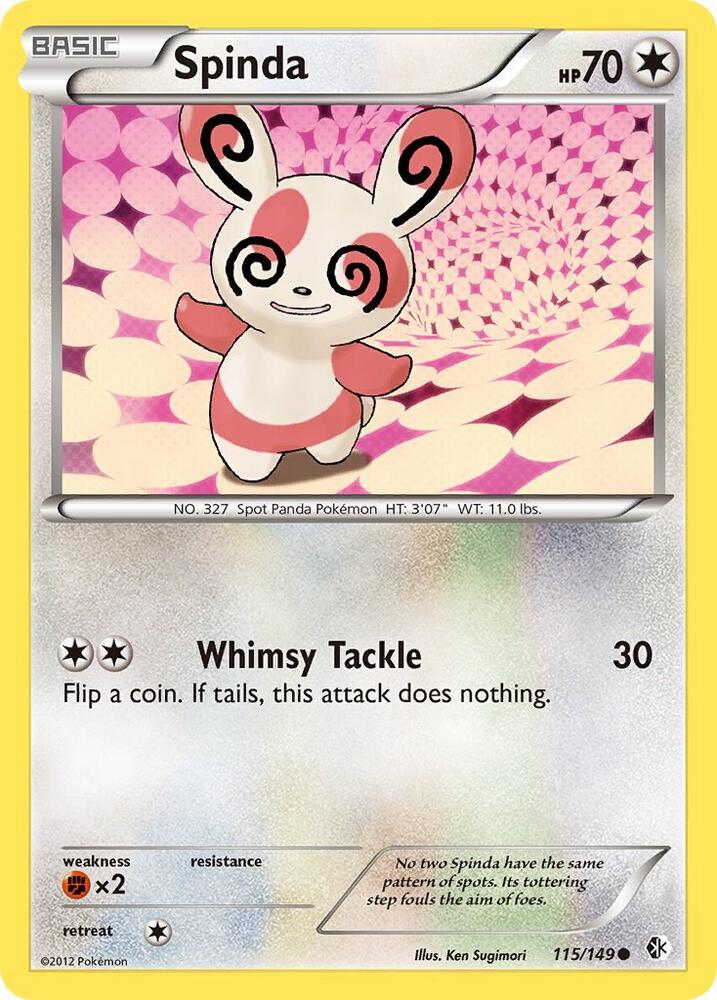 Spinda 115/149 (Boundaries Crossed)  | Good Games Adelaide SA