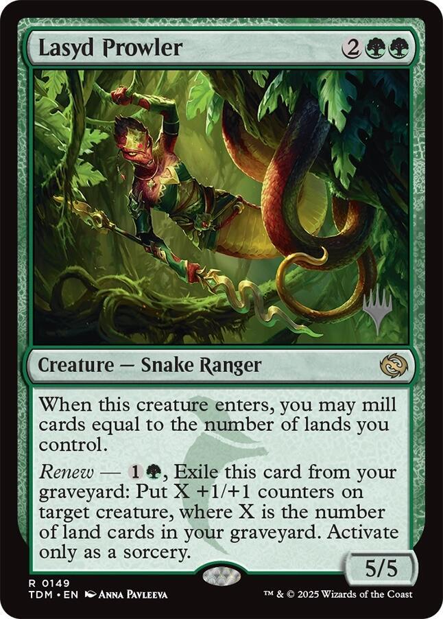 Lasyd Prowler 149 (Promo Pack: Tarkir: Dragonstorm)  - Foil | Good Games Adelaide SA