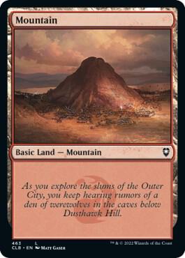 Mountain 463 463 (Commander Legends: Battle for Baldur's Gate)  - Foil | Good Games Adelaide SA