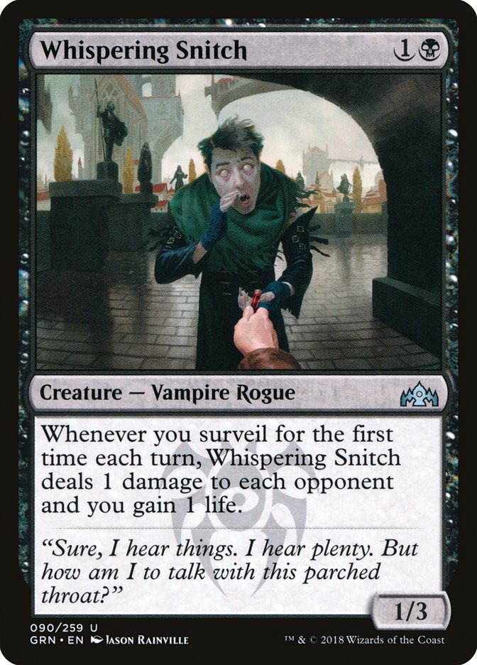 Whispering Snitch [Guilds of Ravnica] | Good Games Adelaide SA