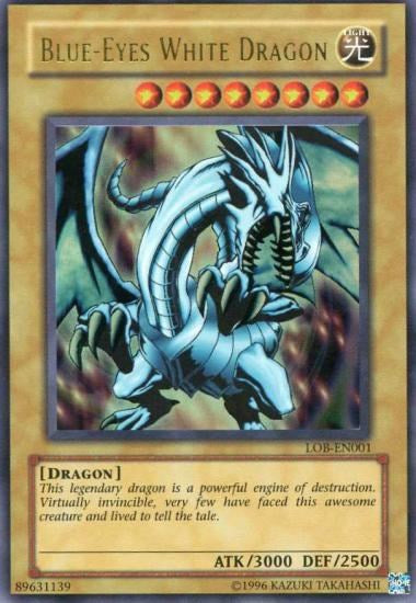 Blue-Eyes White Dragon [LOB-EN001] Ultra Rare | Good Games Adelaide SA