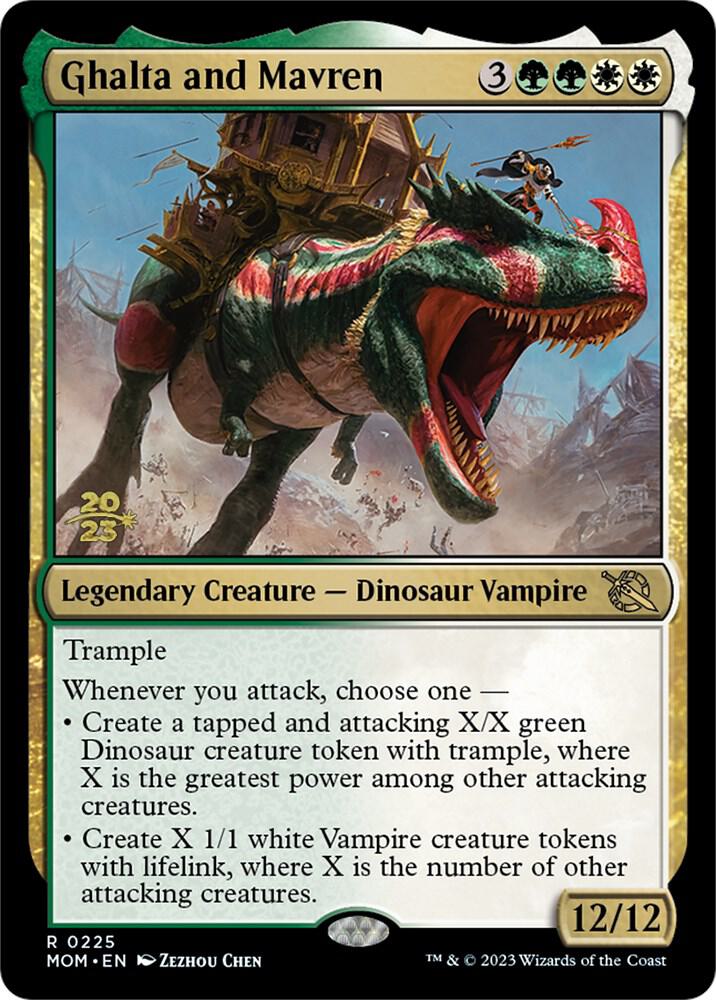 Ghalta and Mavren 225 (Prerelease Cards)  - Foil | Good Games Adelaide SA