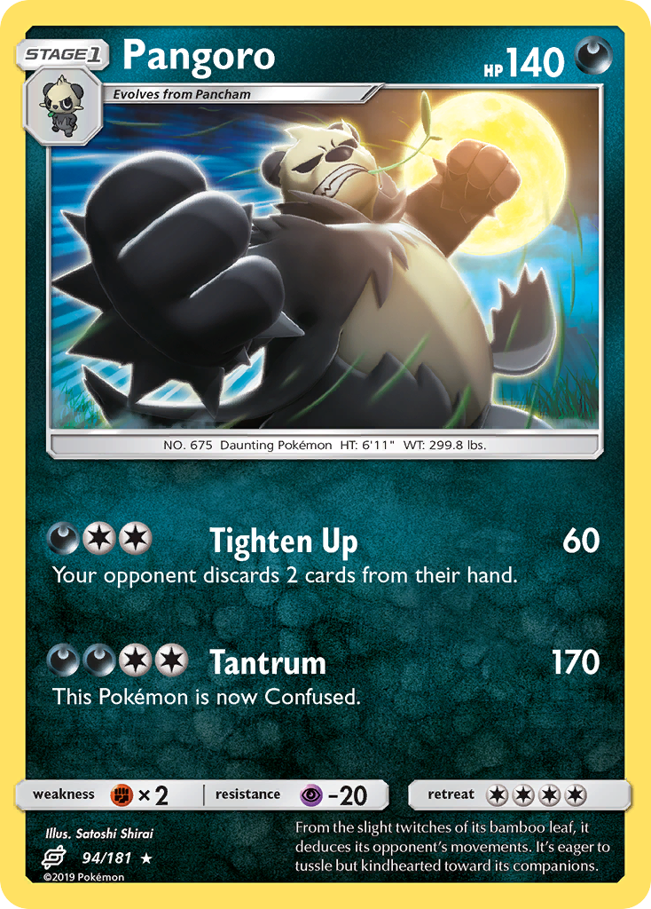 Pangoro (94/181) [Sun & Moon: Team Up] | Good Games Adelaide SA