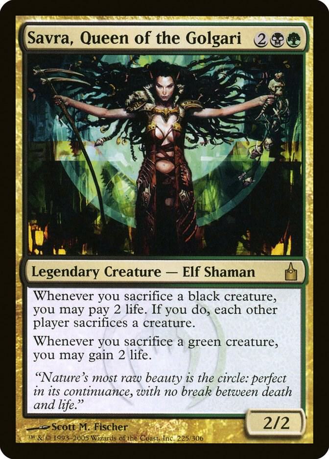 Savra, Queen of the Golgari 225 (Ravnica: City of Guilds)  - Foil | Good Games Adelaide SA