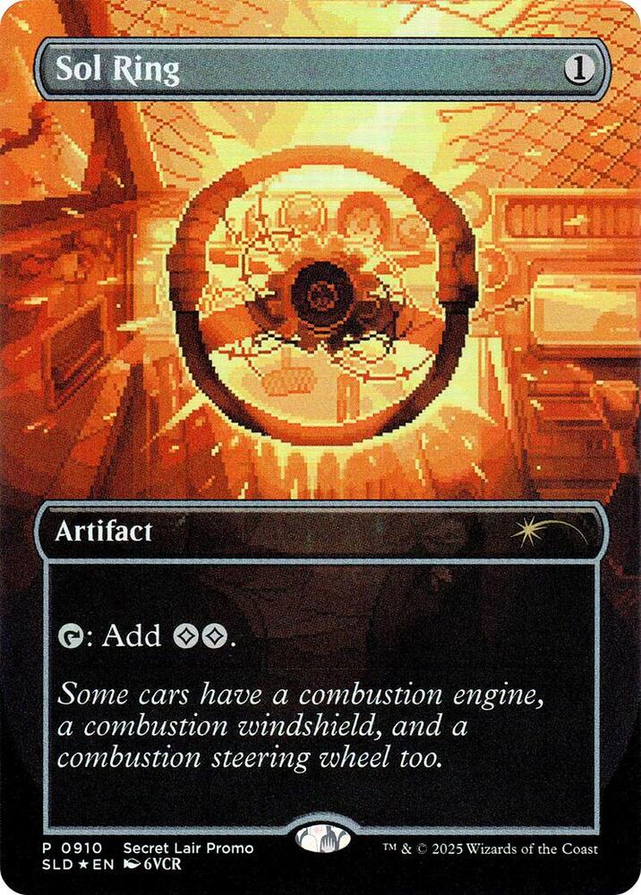 Sol Ring 0910 Rainbow Foil 910 (Secret Lair Drop Series)  - Foil | Good Games Adelaide SA