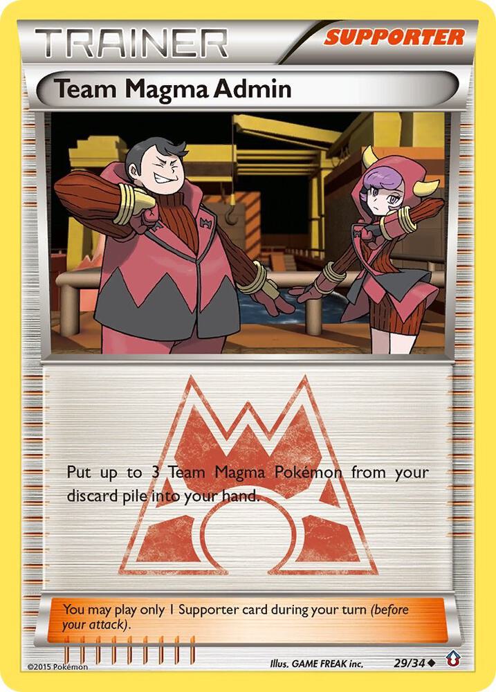 Team Magma Admin 29/34 (Double Crisis)  | Good Games Adelaide SA
