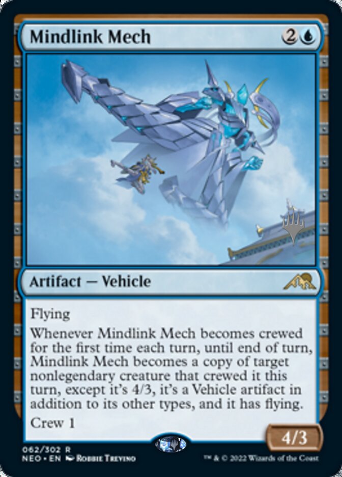 Mindlink Mech (Promo Pack) [Kamigawa: Neon Dynasty Promos] | Good Games Adelaide SA