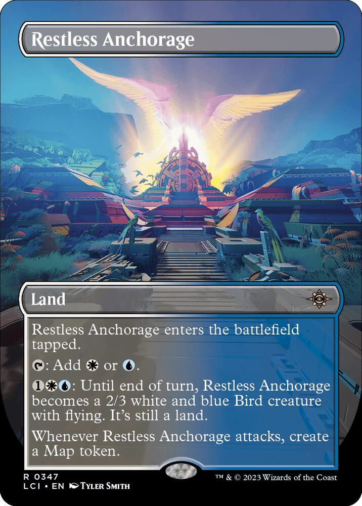Restless Anchorage Borderless 347 (The Lost Caverns of Ixalan)  | Good Games Adelaide SA