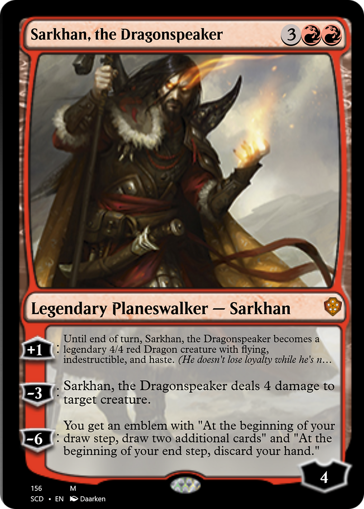 Sarkhan, the Dragonspeaker [Starter Commander Decks] | Good Games Adelaide SA