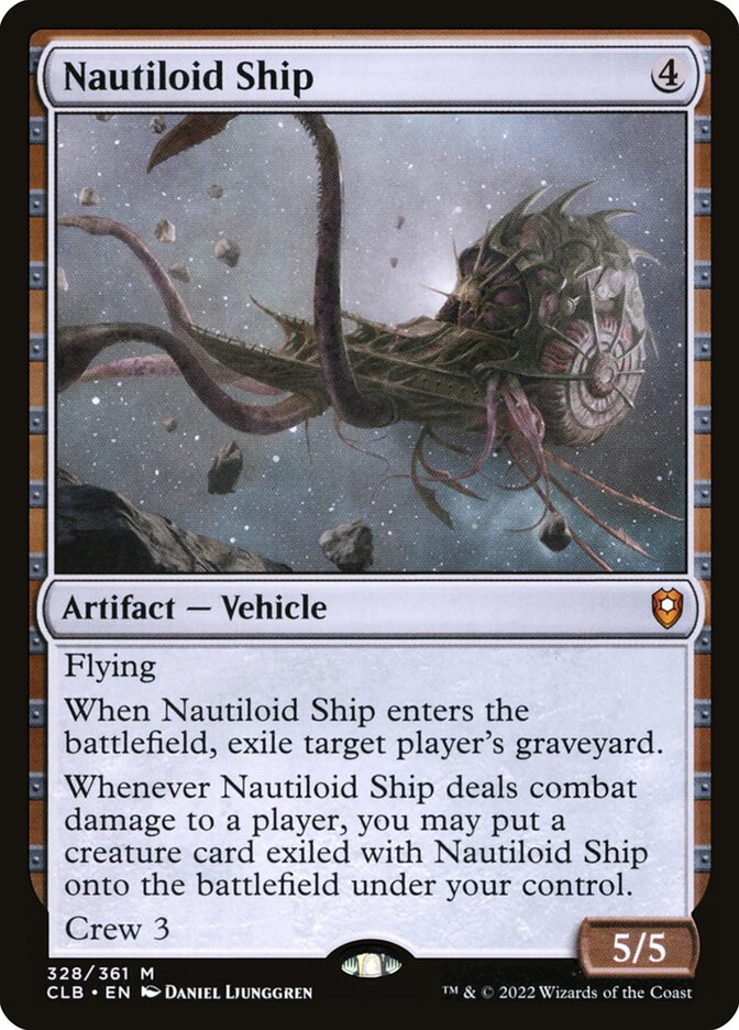 Nautiloid Ship 328 (Commander Legends: Battle for Baldur's Gate)  | Good Games Adelaide SA
