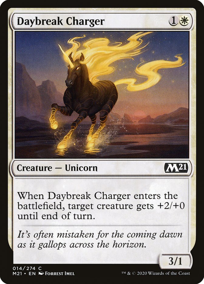 Daybreak Charger [Core Set 2021] | Good Games Adelaide SA