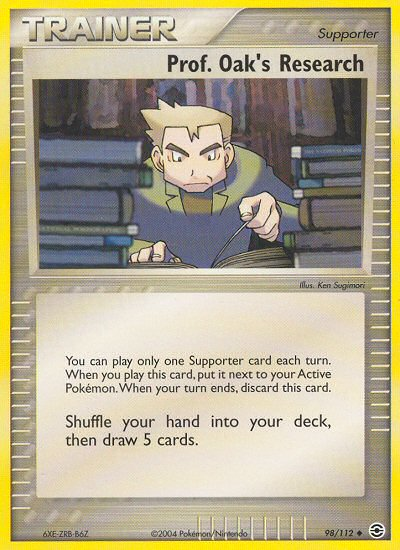 Prof. Oak's Research (98/112) [EX: FireRed & LeafGreen] | Good Games Adelaide SA