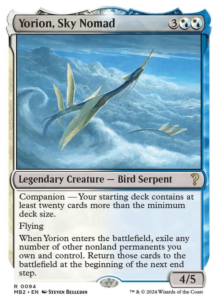 Yorion, Sky Nomad 94 (Mystery Booster 2)  | Good Games Adelaide SA