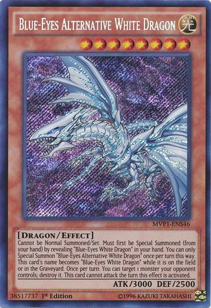 Blue-Eyes Alternative White Dragon [MVP1-ENS46] Secret Rare | Good Games Adelaide SA