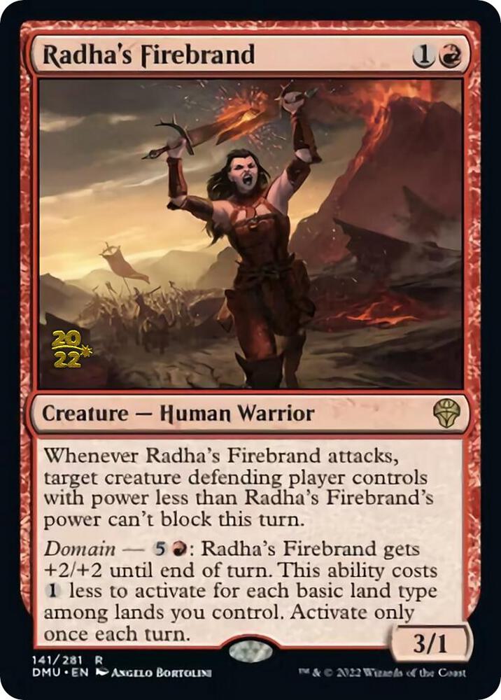 Radhas Firebrand 141 (Prerelease Cards)  - Foil | Good Games Adelaide SA
