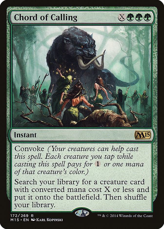 Chord of Calling 172 (Magic 2015 (M15))  - Foil | Good Games Adelaide SA