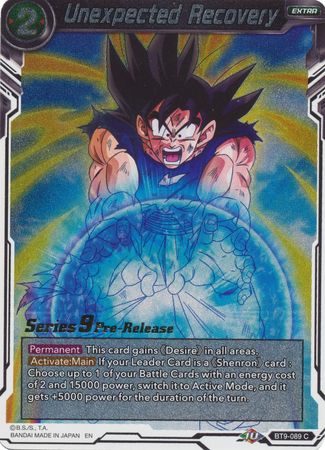 Unexpected Recovery (Universal Onslaught) [BT9-089] | Good Games Adelaide SA