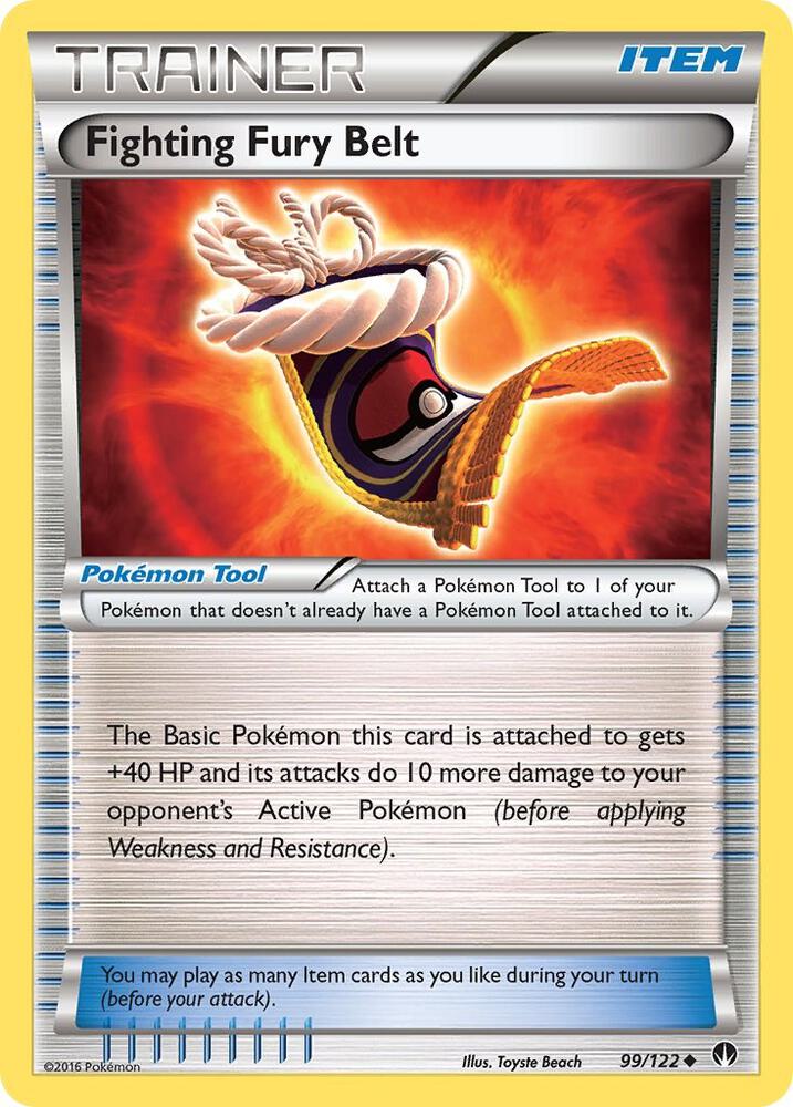 Fighting Fury Belt 99/122 (XY - BREAKpoint)  | Good Games Adelaide SA