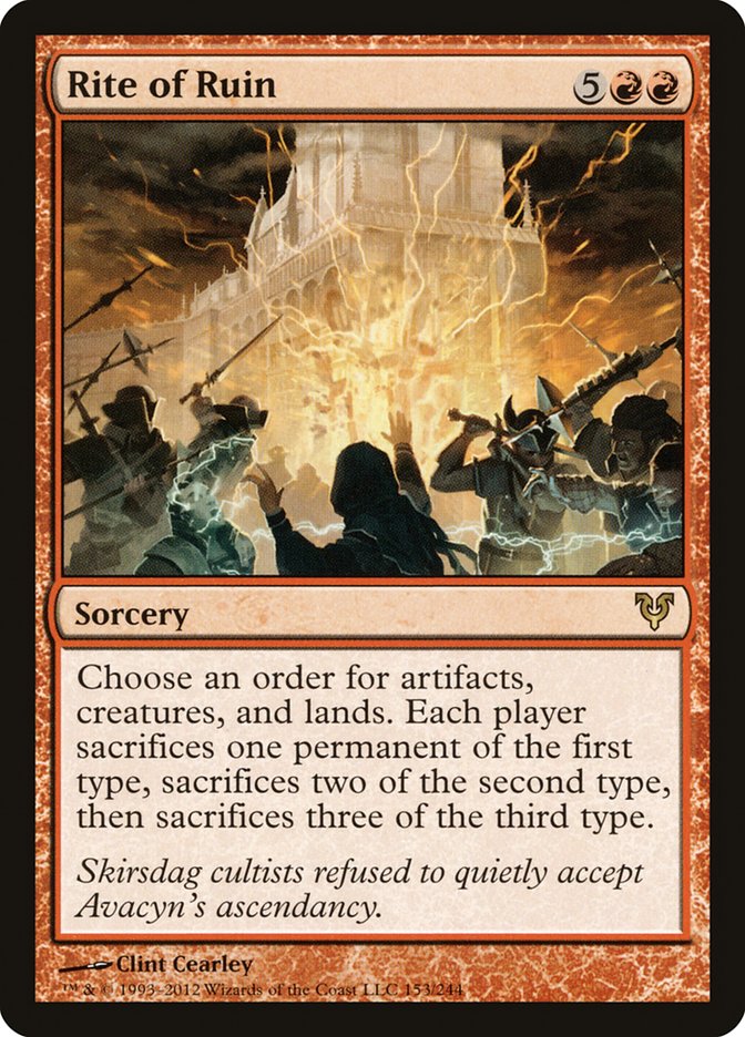 Rite of Ruin 153 (Avacyn Restored)  - Foil | Good Games Adelaide SA
