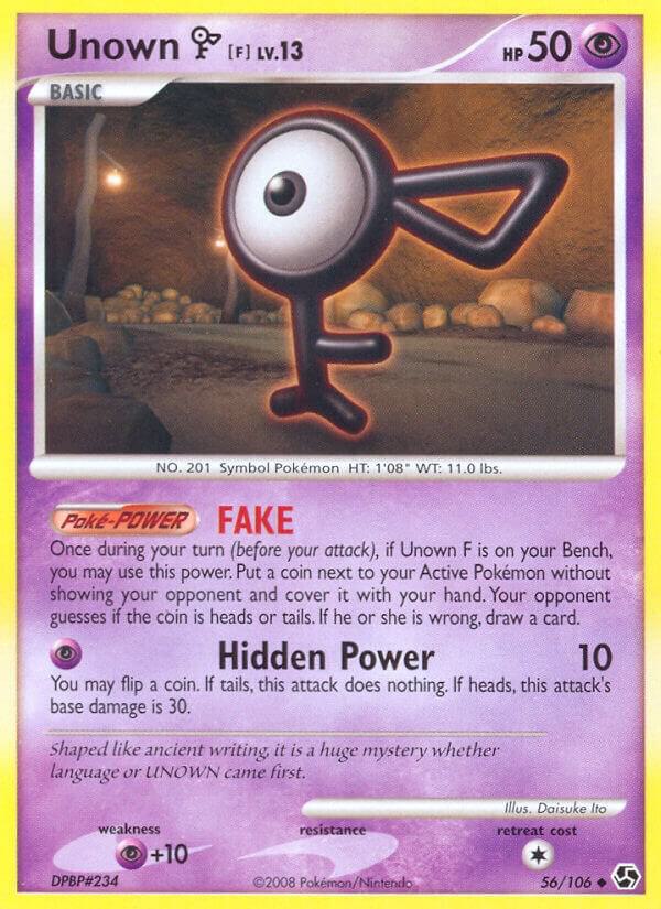 Unown F 56/106 (Great Encounters)  | Good Games Adelaide SA